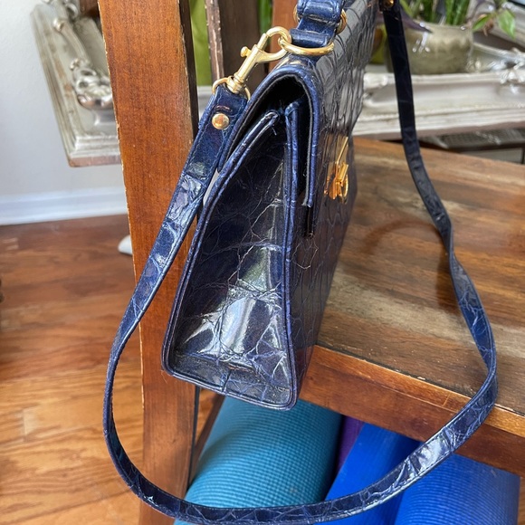Vintage Patent Leather Strap or Handle Bag - Picture 3 of 7